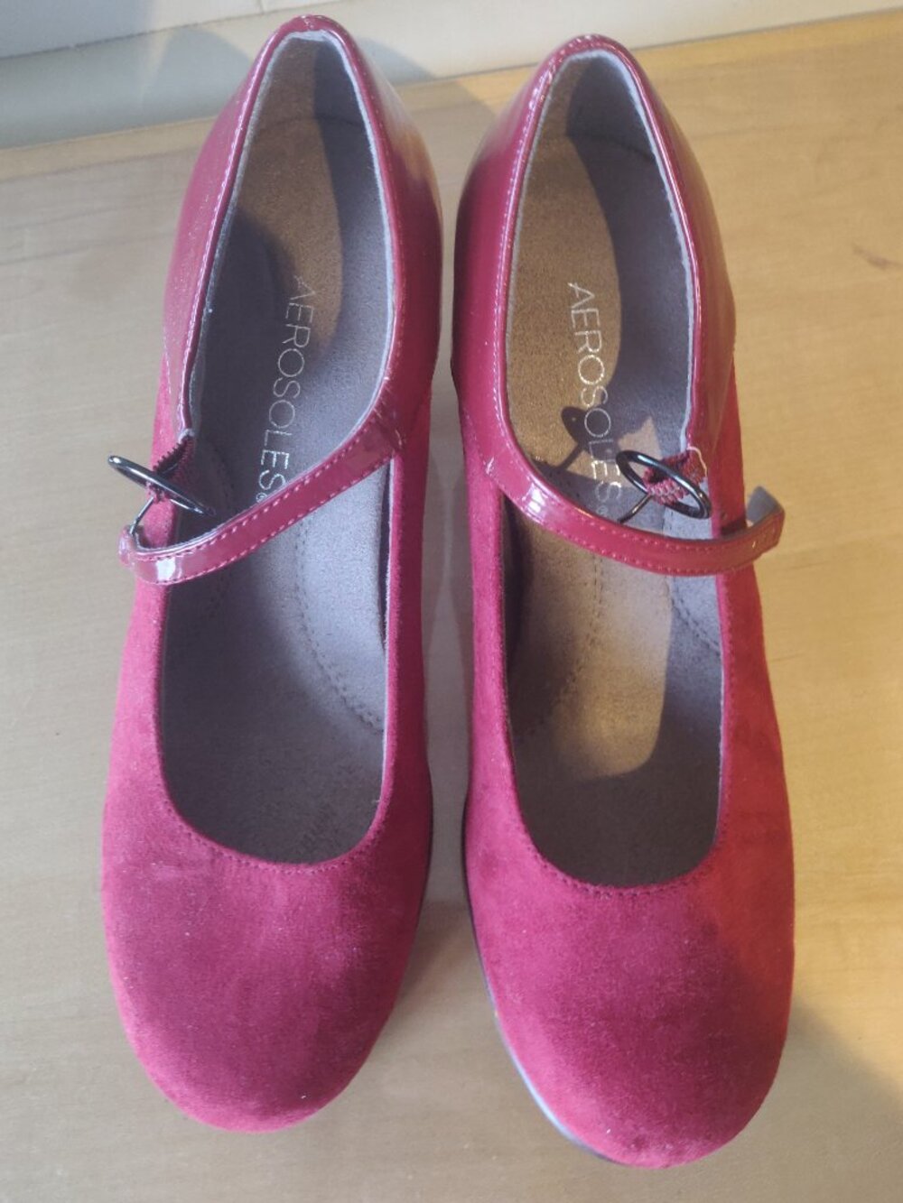 Aerosoles Red Heeled Shoes (Size 6.5)